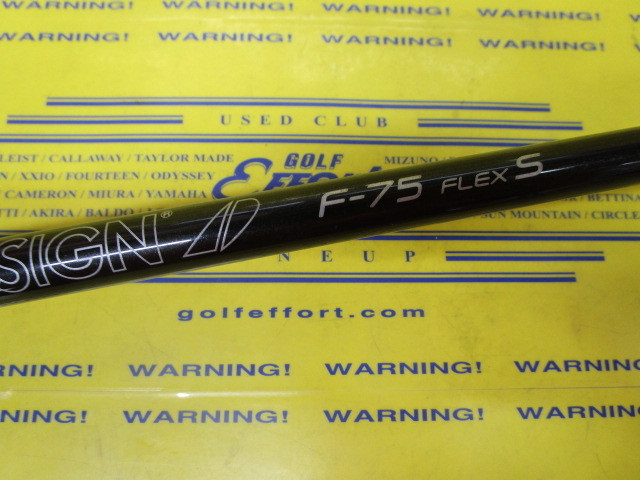 TOUR AD F-75 FLEX S フェアウェイウッド