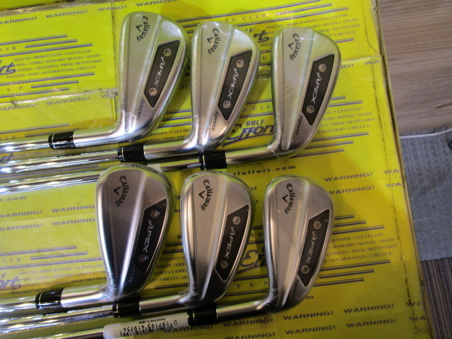 キャロウェイ APEX Ai200 中古品(#5-#9,P) 950GH neo APEX AI200 アイアン(6本セット) N.S.PRO 950GH neo レフティ