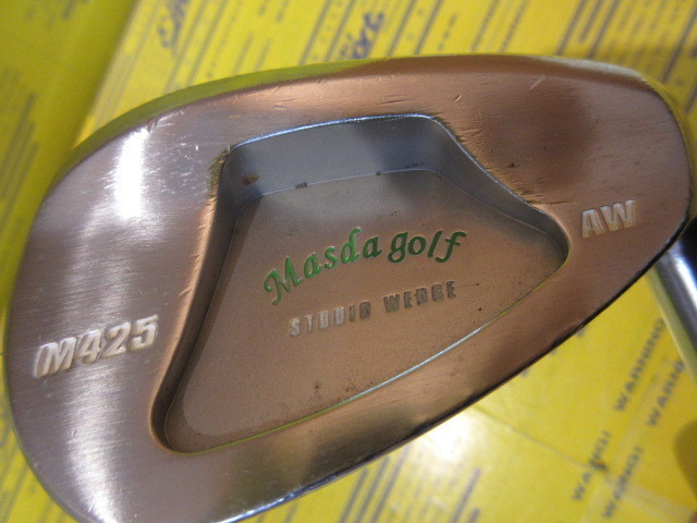 MASDA ｽﾀｼﾞｵｳｴｯｼﾞ M425G ﾆｯｹﾙｸﾛﾑ #SW 58° スタジオウェッジ M425(グース) / ニッケルクロムメッキ仕上げ