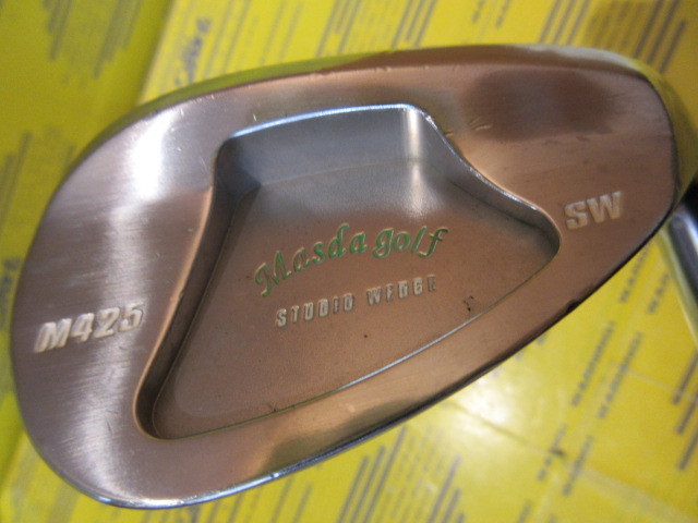 マスダゴルフ　ノーメッキ　SW モーダス105ウェッジ 楽天市場】マスダゴルフ スタジオウェッジ M425 Masda golf / 銅
