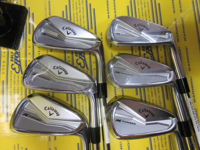 Callaway X Forged 2024アイアンセットダイナミックゴールド キャロウェイ X FORGED アイアン 2024年モデル 6本セット