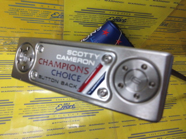スコッティ キャメロン CHAMPIONS CHOICE NEWPORT 2.5 PLUS