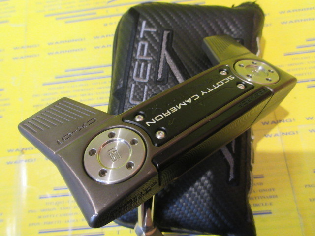 スコッティキャメロン CONCEPTX CX-01 SCOTTY CAMERON スコティキャメロン コンセプトXパター(CX-01,CX-02)ブレード外観と