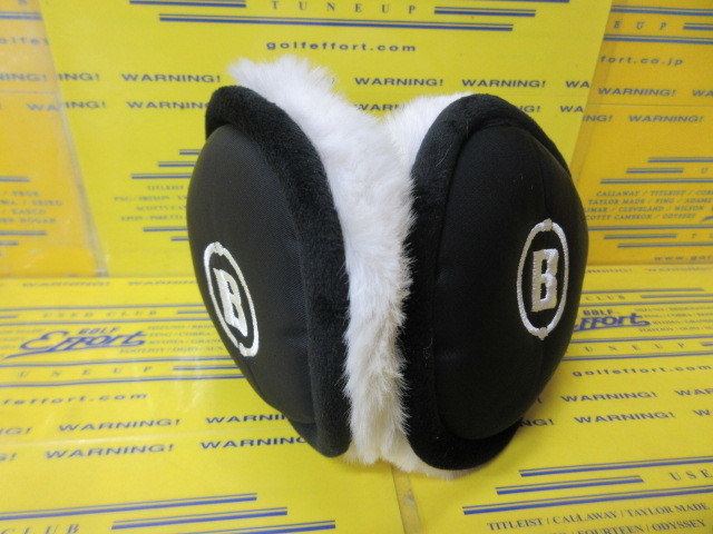 BRIEFING<br>TWILL EAR MUFF BRG243F05 Black