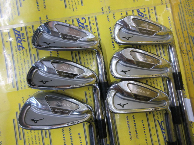 Mizuno MP-59アイアンセット 6本 Mizuno MP-59アイアンセット 6本