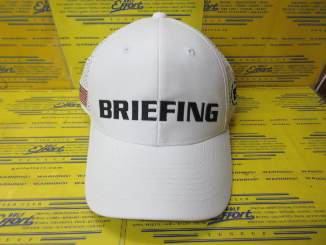 BRIEFING MS SIDE PUNCHING MESH CAP PRO BRG243MC5 Whiteのスペック