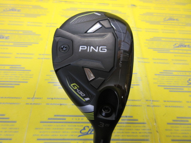 中古]PING G430 ユーティリティ なう 19度 ヘッドのみ