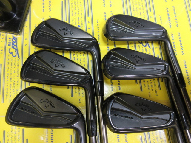 祝開店！大放出セール開催中 2024限定モデル】Callaway X BLACK FORGED クラブ