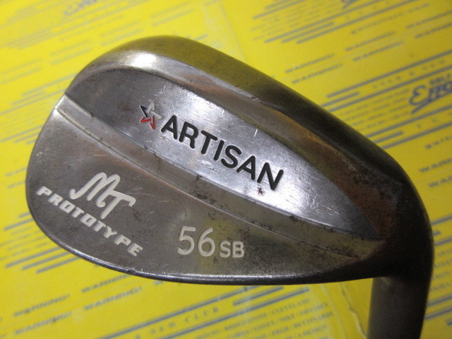 アーティザン　ウェッジ　ノーメッキ　50度、56度　DG S200 アーティザン ノーメッキ 56° SB DG S200 ARTISAN ウェッジ 56-SB