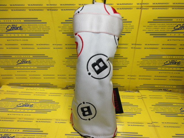 FAIRWAY WOOD COVER ALL OVER EMB B BRG243G36 Silver