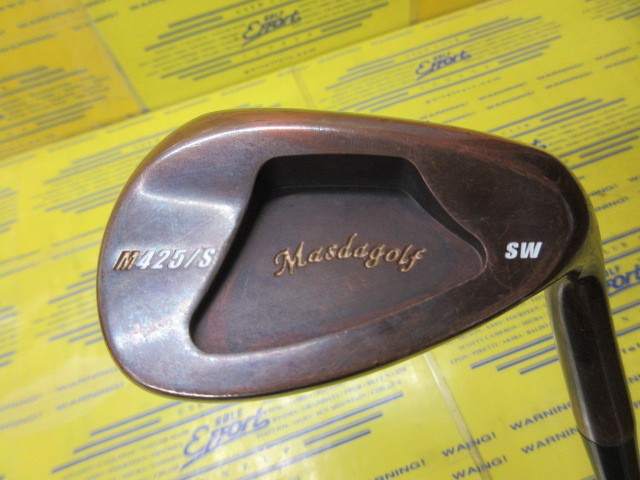 マスダ STUDIO WEDGE M425/S 銅メッキのスペック詳細 | 中古ゴルフクラブ通販【ゴルフエフォート オンラインショップ】