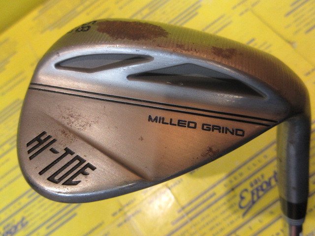 テーラーメイド<br>MILLED GRIND HI-TOE 3 CHROME WEDGE