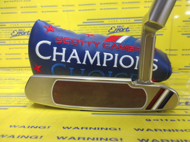 スコッティ キャメロン CHAMPIONS CHOICE NEWPORT PLUS BUTTON