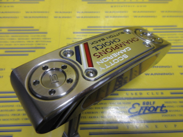 スコッティ キャメロン CHAMPIONS CHOICE NEWPORT PLUS BUTTON