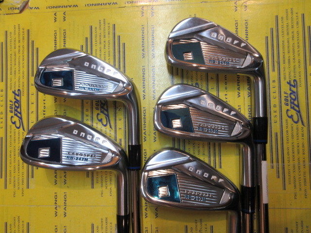 onoff RB247Mアイアンセット 5本セット