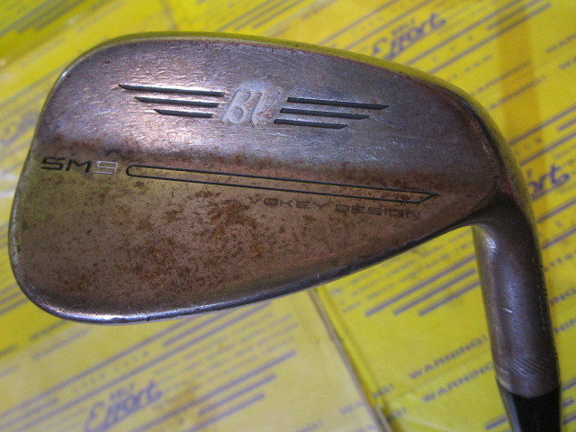 タイトリスト　CUSTOM VOKEY SM9 RAW F