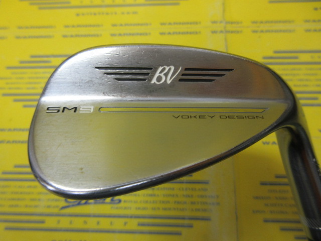 タイトリスト Vokey Vokey SM9 BRASHED STEEL ウェッジ BV105 タイトリスト Vokey Vokey SM9 BRASHED STEEL ウェッジ BV105