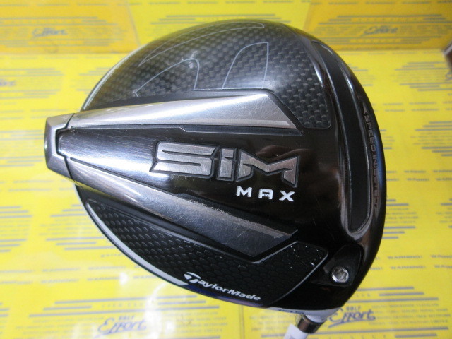 【美品】TaylorMade SIM MAX 10.5度 ツアーAD tp6-s 中古】SIM マックス ドライバー Tour AD TP-6 10.5 X C