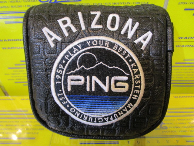 HC-N2502 Mr.PING STREET CASUAL PUTTERCOVER MALLET Black