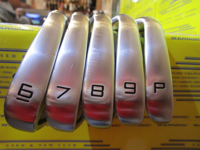 ブリヂストン 245 MAX アイアンセット6I〜P1.P2 6本 美品