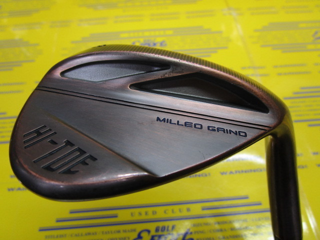 テーラーメイド<br>MILLED GRIND HI-TOE 3 COPPER WEDGE