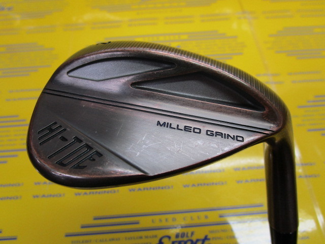 テーラーメイド<br>MILLED GRIND HI-TOE 3 COPPER WEDGE