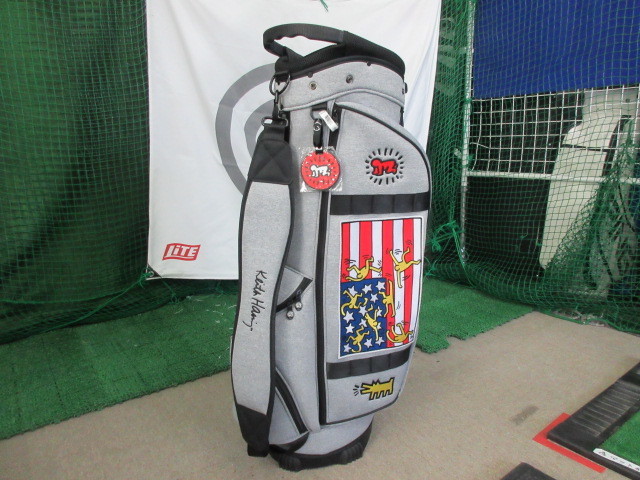 キースヘリング スタンドキャディバック キースヘリング KEITH Haring