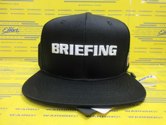 MS BASIC FLAT VISOR CAP BRG251M98 Black