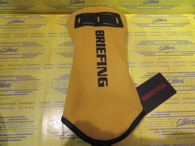 BRIEFING<br>DRIVER COVER DL FD RIP BRG241G19 Mustard