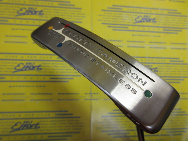 スコッティ キャメロン STUDIO STAINLESS NEWPORT BEACHの スコッティ キャメロン STUDIO STAINLESS NEWPORT BEACHの