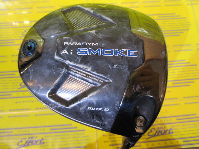 キャロウェイ　PARADYM Ai SMOKE MAX D