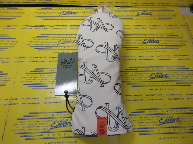 ロゴ フェアウェイウッド ヘッドカバー White