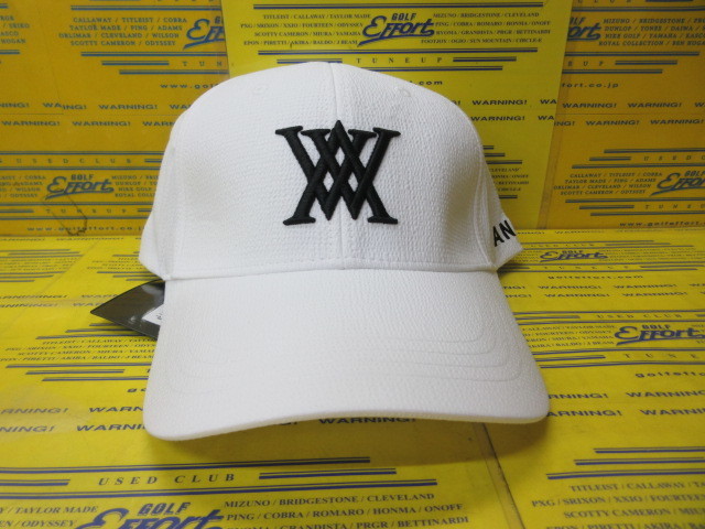 ANEW GOLF<br>AGFUUCP08 シアサッカーキャップ M White
