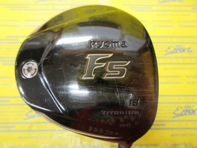 リョーマRyoma F5ブラック フェアウェイウッド 18度 ビヨンド