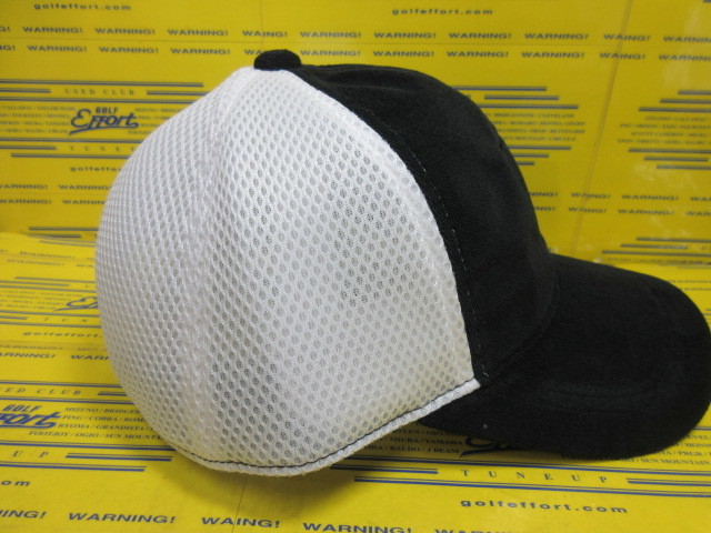 BRIEFING MS LEATHER INITIAL MESH CAP BRG231M89 Blackの