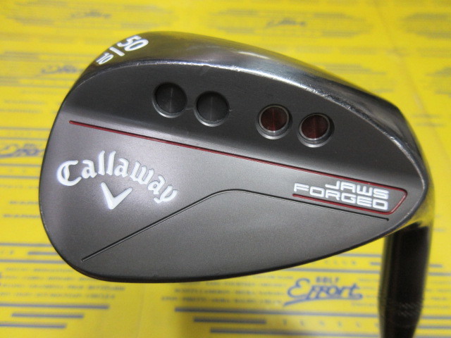 キャロウェイ<br>JAWS FORGED(2023) Charcoal Black