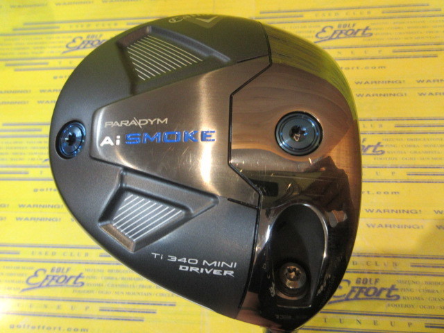 キャロウェイ<br>PARADYM Ai SMOKE 340 MINI
