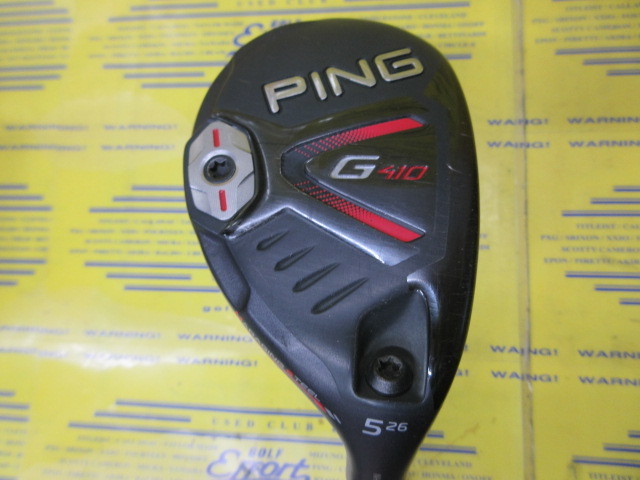 ピンg410 ユーティリティ5番 ALTA J CB RED H シャフトSR