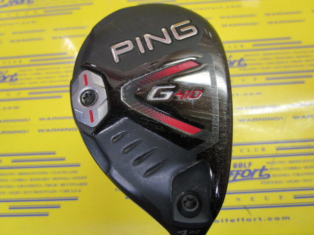 PING ピン　G410 4U 22度 ALTA J CB RED flex S PING ピン G410 4U 22度 ALTA J CB RED flex S PING G410 4UT 22
