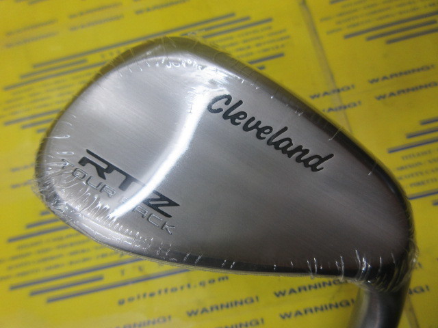 クリーブランド RTZ TOUR RACK 60° ノーメッキウェッジ 受注生産】クリーブランドゴルフ RTZ ツアーラック（ノーメッキ