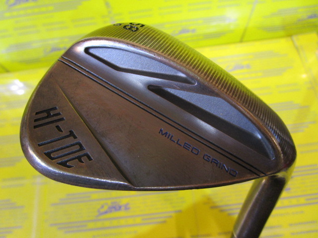 テーラーメイド<br>MILLED GRIND HI-TOE 3 COPPER WEDGE