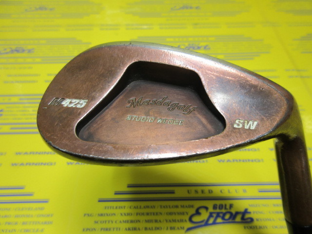マスダ　STUDIO WEDGE M425 銅メッキ