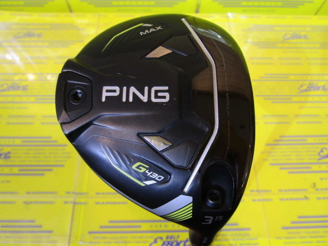 PING G430 MAX 3W 24ベンタスブルー7s PING G430 MAX 3W 24ベンタスブルー7s 超美品 PING G430 MAX 9W 24度