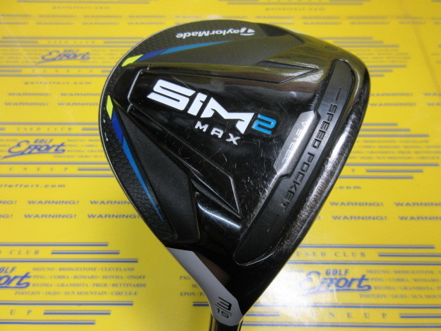 超美品】テーラーメイドSIM2 max フェアウェイウッド 3w 5w 純正S 返品