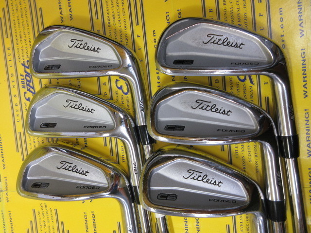 タイトリスト　718CB アイアンセット CB 718 アイアン(6本セット) AMT TOUR WHITE(アイアン（セット