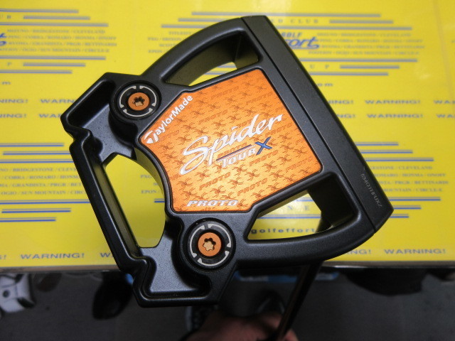 テーラーメイド SPIDER TOUR X PROTO BLACK SLANTのスペック詳細