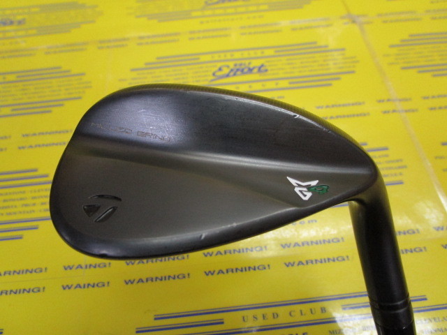 テーラーメイド<br>MILLED GRIND4 WEDGE BLACK