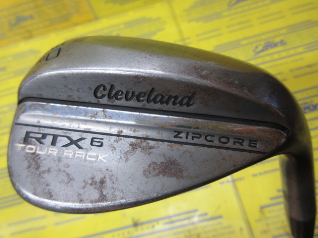 ⭐️コース未使用⭐️ Cleveland RTX6 Tour Rack ノーメッキ RTX 6 ZipCore Tour Rack (Raw) Wedge | Dunlop Sports US
