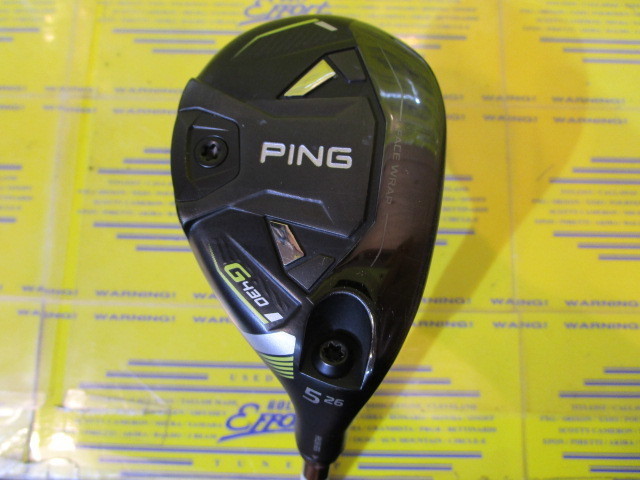 ピン G SERIES G400 ユーティリティ N.S.PRO ZELOS 6 【U4】 シャフト