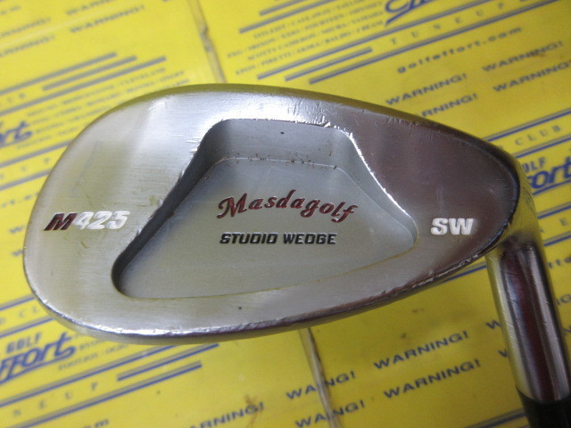 MASDA ｽﾀｼﾞｵｳｴｯｼﾞ M425G ﾆｯｹﾙｸﾛﾑ #SW 58° STUDIO WEDGE M425 | マスダゴルフ